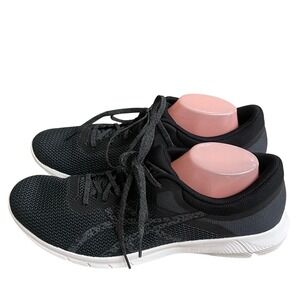 ASICS Men's Nitrofuze Running‎ Shoes Black White Athletic Sneakers Size 13 EUC